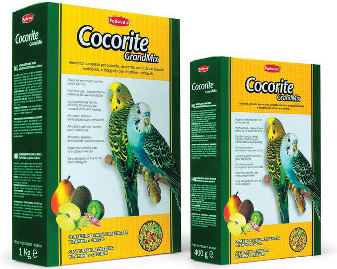 Padovan Grandmix Cocorite сухой корм для мелких попугаев 1 кг