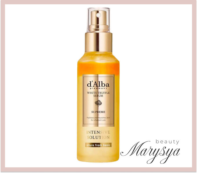 D&#039;Alba Сыворотка-спрей антивозрастная с белым трюфелем и пептидами Serum White Truffle Prime Intensive Solution, 100 мл