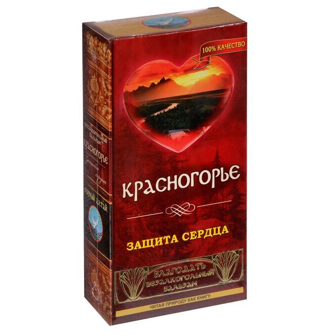 Благодать с Алтая Бальзам безалкогольный &quot;Красногорье&quot; защита сердца, 250 мл