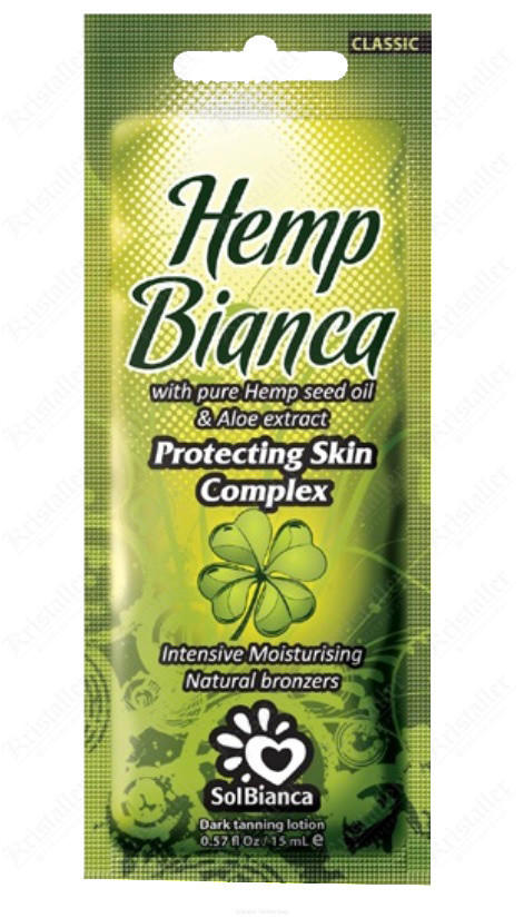 Крем для загара в солярии Hemp Bianca