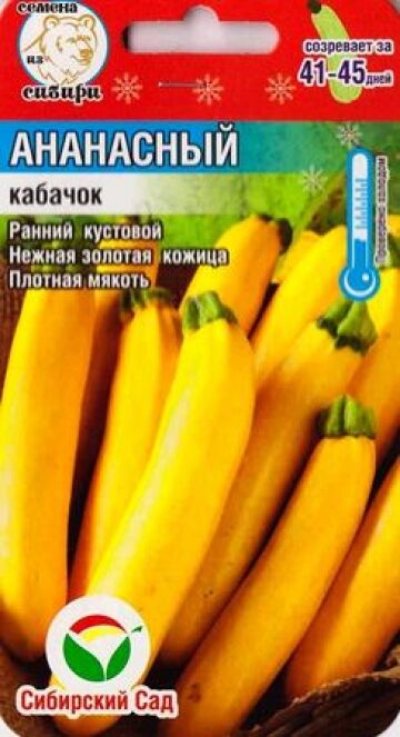 Сибирский сад Кабачок Ананасный (Код: 83205)