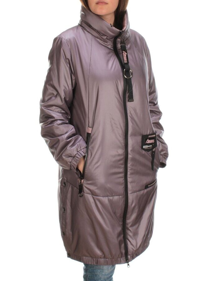 ZW-2157-C VIOLET Куртка демисезонная женская (120 гр. синтепон)