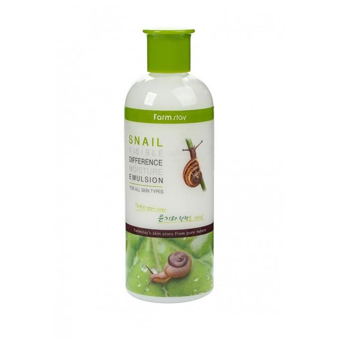 FarmStay Snail Visible Difference Moisture Emulsion увлажняющая, эмульсия с экстрактом улитки,350  мл