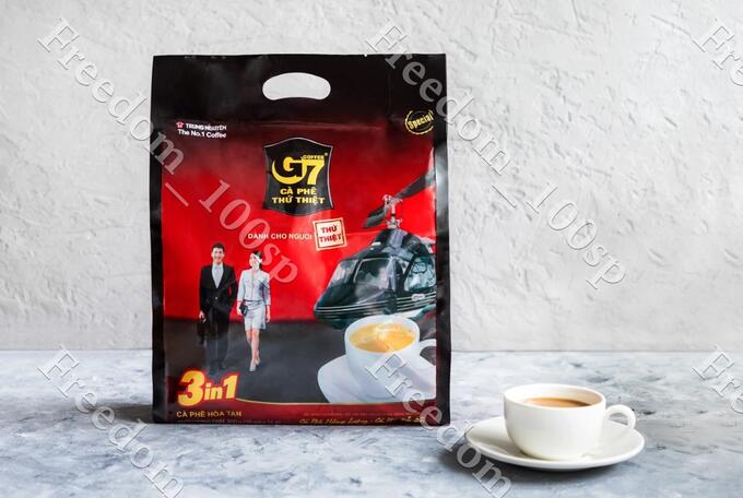 TRUNG NGUYEN Растворимый кoфе G7  3 в 1,  100 пак