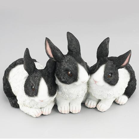 Трио кроликов 26.5*15*15 см ()