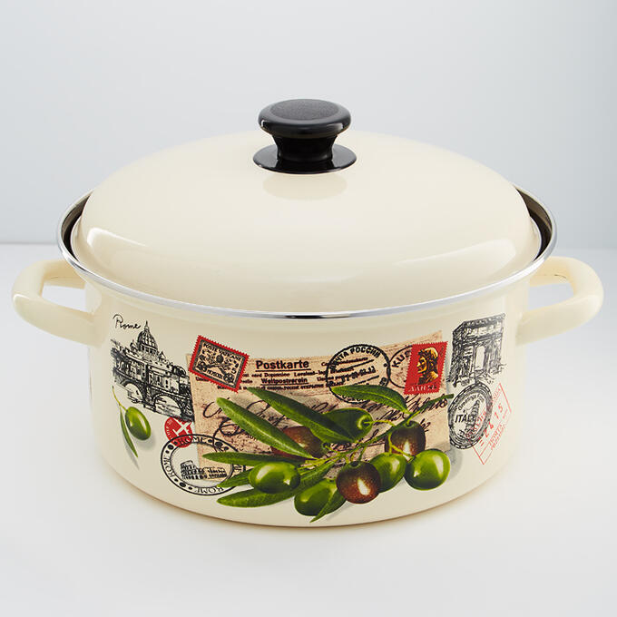 кастрюля vitross violeta 5 л. кастрюли эмалированные нержавейка. кастрюля "premium" 2,2л бирюза (6) 0316. фурнитура с трс (н-40175дсп4). 1,9л; 2,8л; 5,7л) с трс (н-213дсп4).