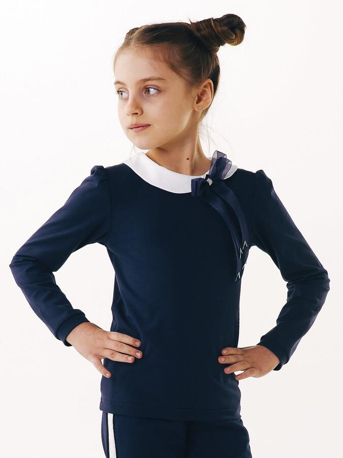 Темно-синий Блуза д.р. для девочек
