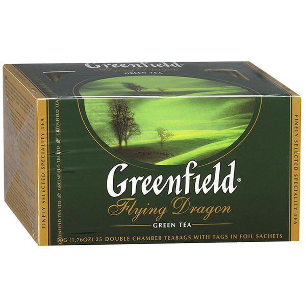 Чай зеленый Greenfield Flying Dragon [25пак, Россия]