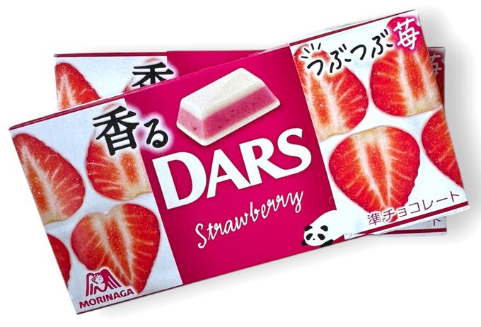 MORINAGA & CO., LTD. Шоколад DARS белый &quot;Ароматная клубника&quot; 12шт, Morinaga 46г, 1/10/160