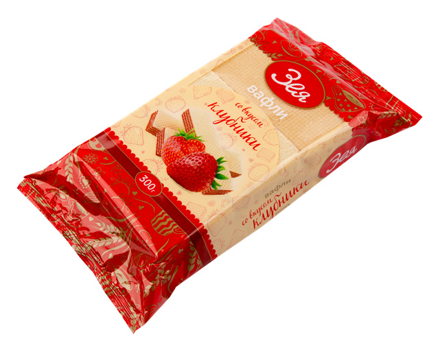 Вафли Зея со вкусом клубники 300 г