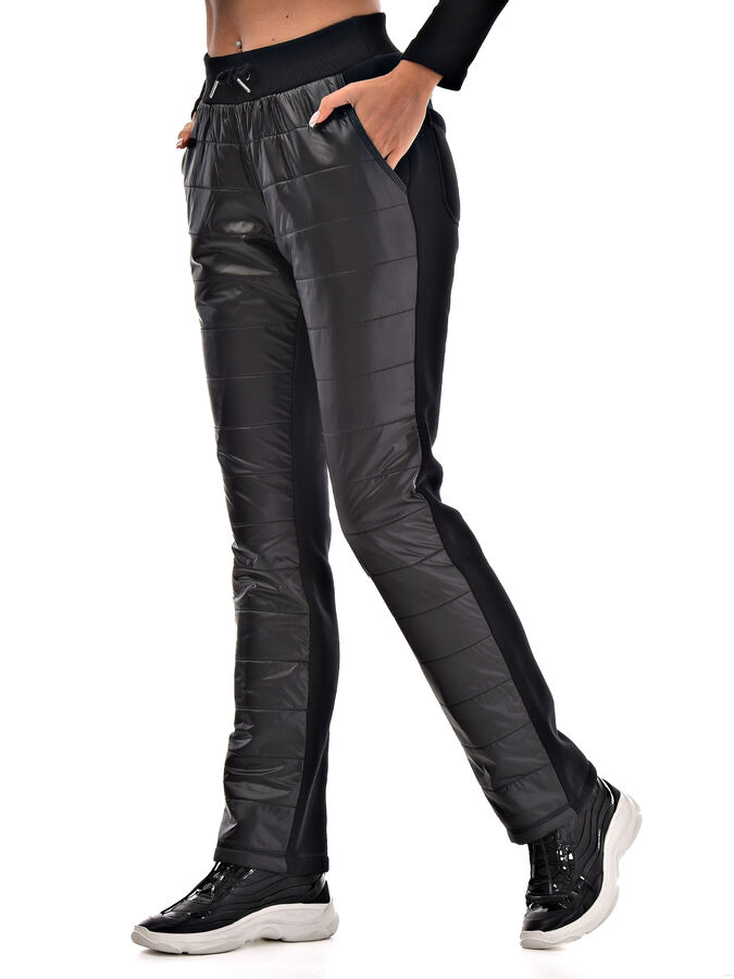 AB Collecion Брюки М-4062 чёрные-