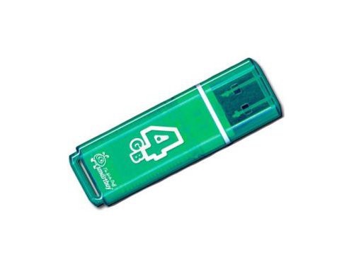 USB Flash SmartBuy Glossy 4GB зеленый, SB4GBGS-G