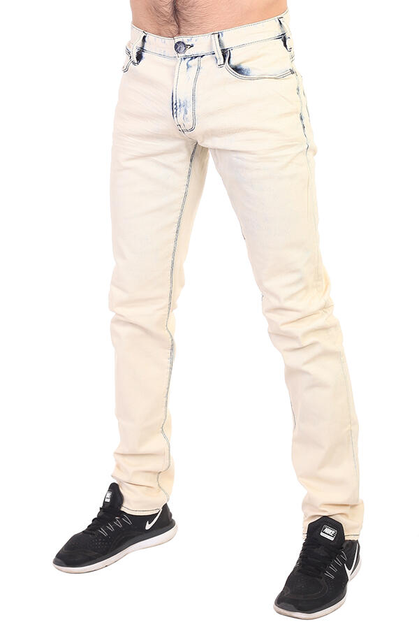 Эксклюзивные мужские джинсы – хитовый club-style, круто «горят» в неоне №275