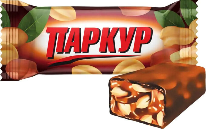 Паркур карамель с мягким грильяж.корпусом (Невский кондитер)