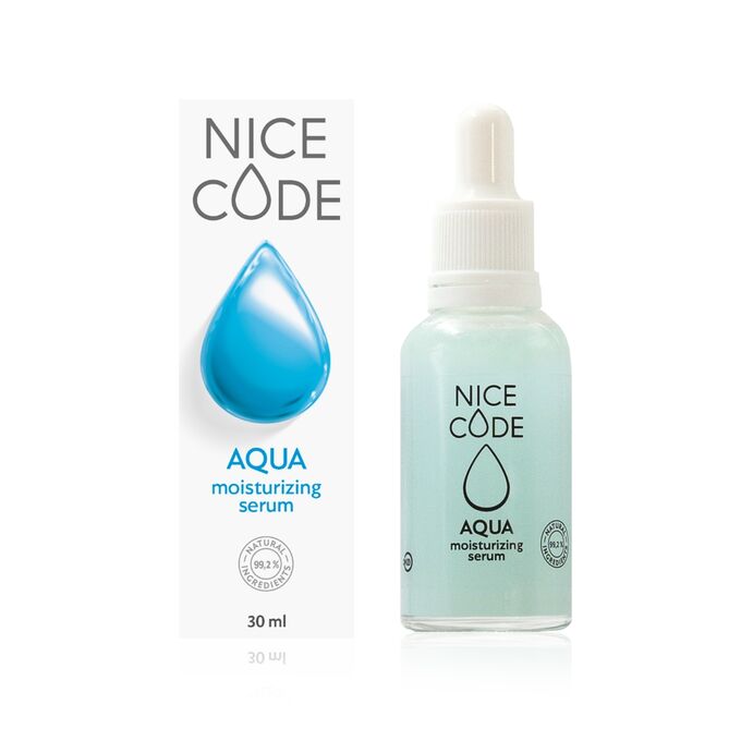 Greenway Увлажняющая сыворотка для лица AQUA NICE CODE, 30 мл