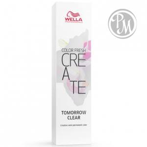 Wella color fresh create оттеночная краска tomorrow clear прозрачное завтра 60мл ^