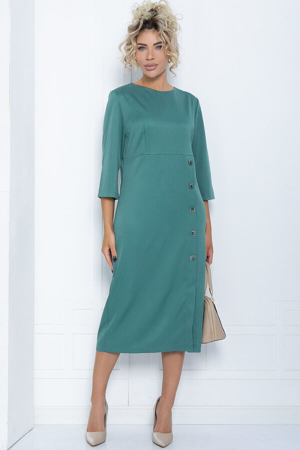 LT Collection Платье Мэгги (зеленое) П12134