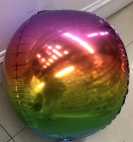 Шар Ф 22 Сфера 4D разноцветный