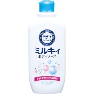 COW Молочное увлажняющее 
жидкое мыло для тела с ароматом 
цветочного мыла «Milky Body Soap» (флакон с крышкой) 300 мл