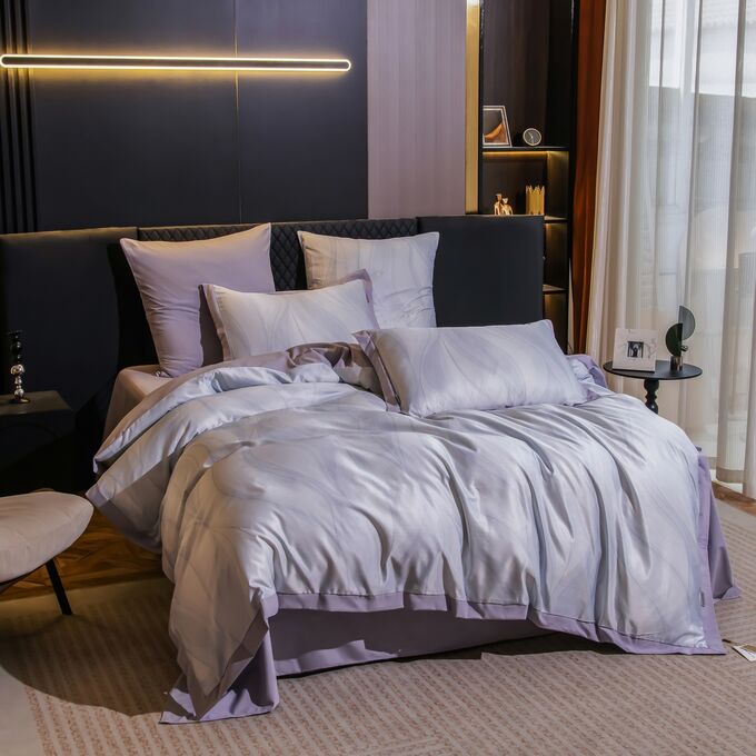 Viva home textile Комплект постельного белья Сатин Magic Sleep на резинке MSR011