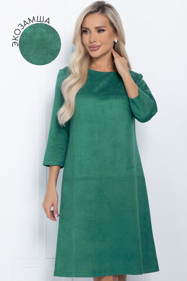 LT Collection Платье Элегантная простота (зеленое) П11239