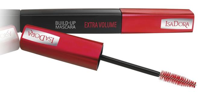 IsaDora Тушь для ресниц водостойкая Build-Up Mascara Extra Volume 100% Waterproof 21, 12 мл темно-коричневый *