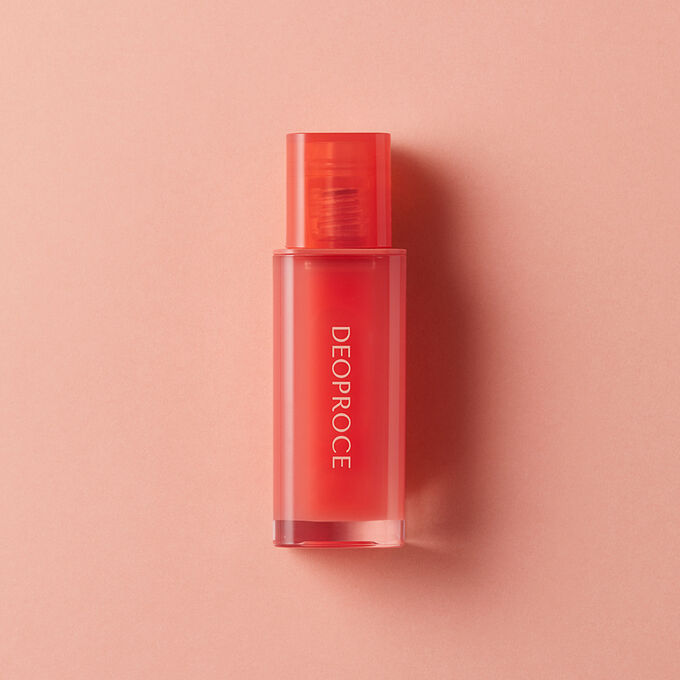 DEOPROCE Глянцевый блеск для губ #03 персиковый закат GLAZED LIP GLOSS 03 PEACH SUNSET