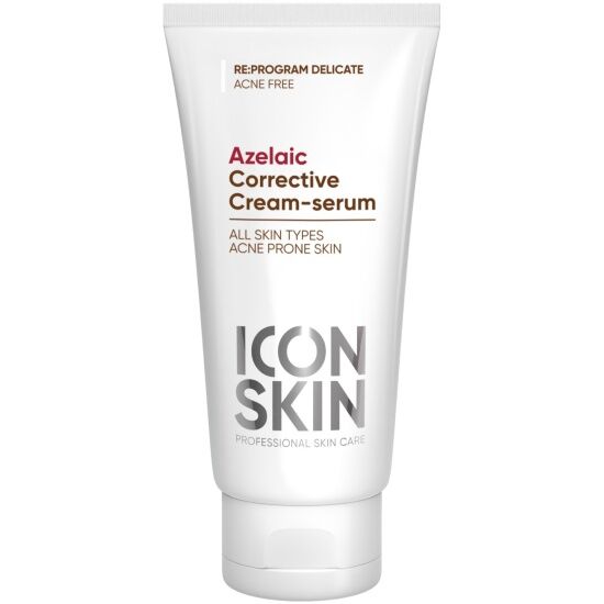 Icon Skin Крем-сыворотка корректирующая на основе 10% Азелаиновой кислоты, 50 мл
