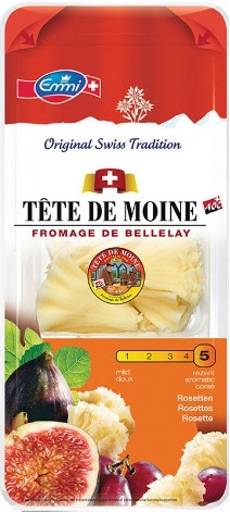 Сыр Тет де Муан розочки 51% ТM EMMI