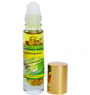 Жидкий масляный бальзам - ингалятор Banna с эфирными маслами и ЛЕМОГРАССОМ