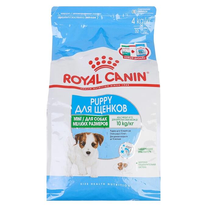 Royal Canin Сухой корм RC Mini Junior для щенков, 4 кг