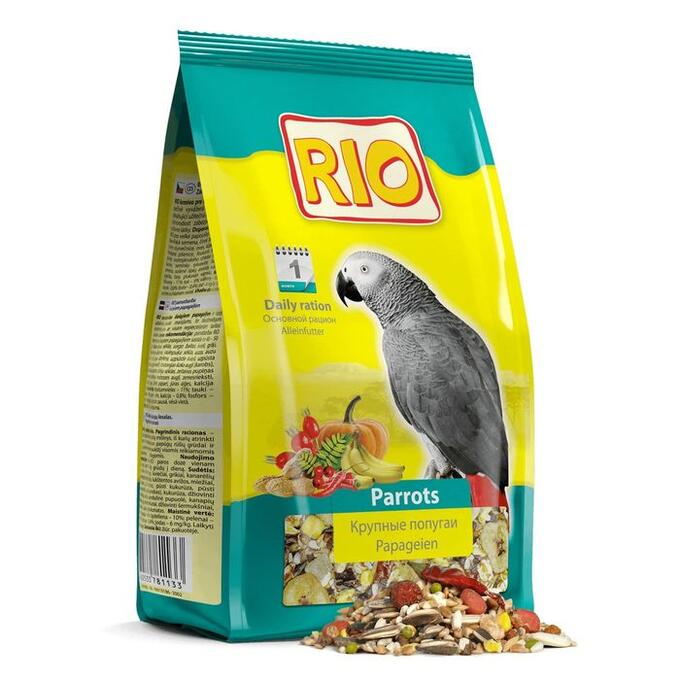 Корм RIO для крупных попугаев, 500 г.