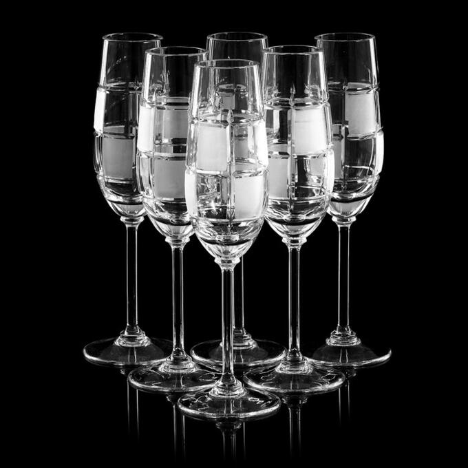 Набор бокалов для шампанского НЕМАН, 160 мл, 6 шт