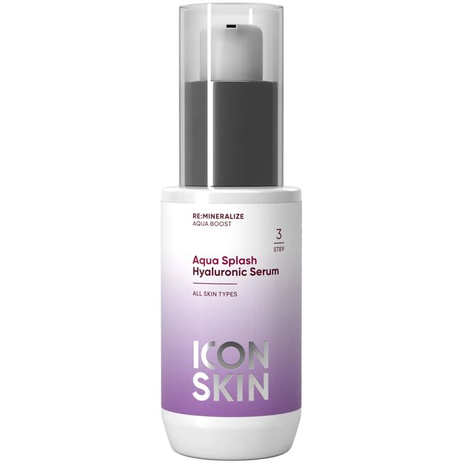 Icon Skin Сыворотка увлажняющая Aqua Splash Hyaluronic Serum, 30 мл.