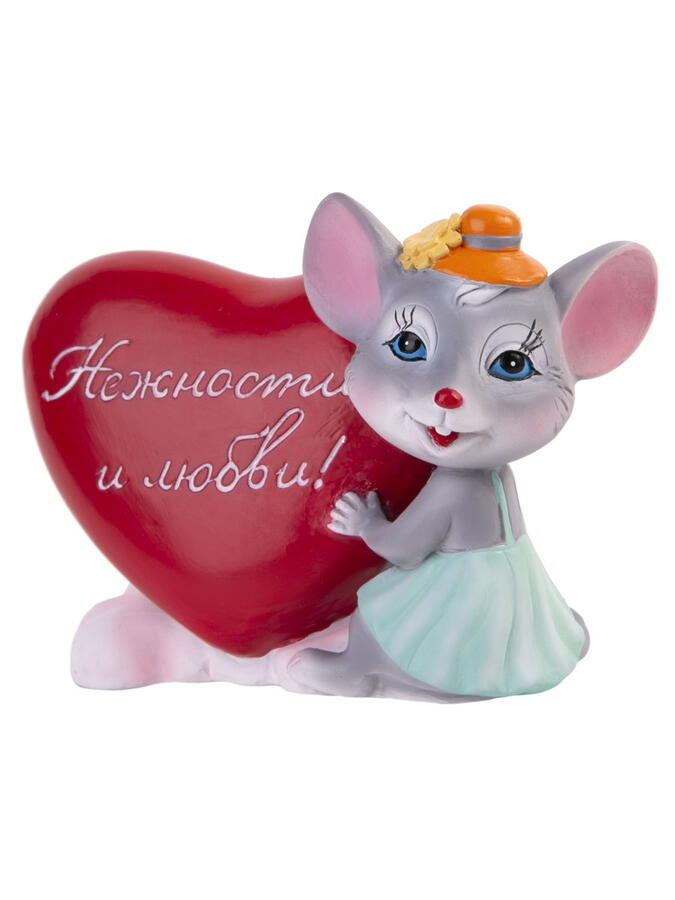Декоративная фигурка Мышь-Любовь