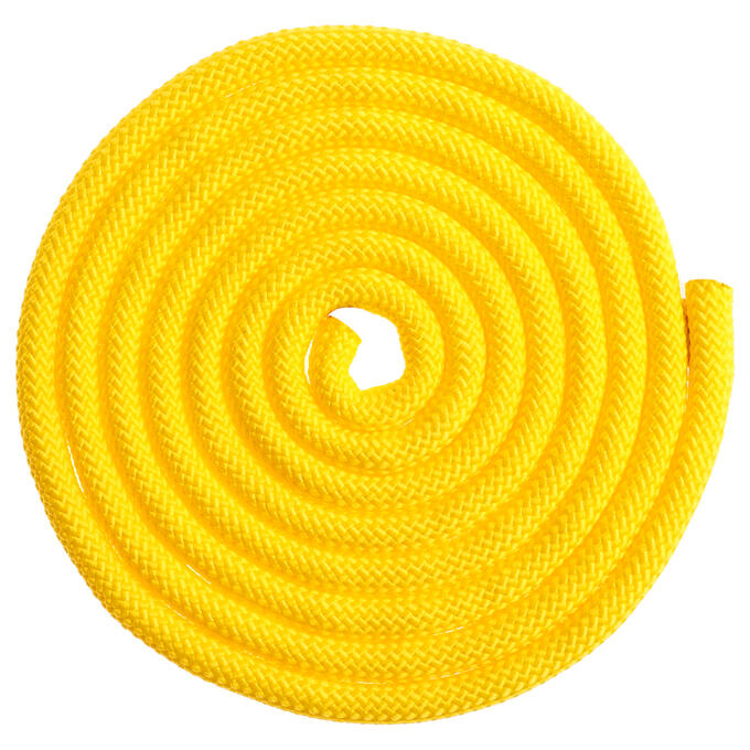 Grace Dance Скакалка гимнастическая утяжелённая, 3 м, 180 г, цвет жёлтый