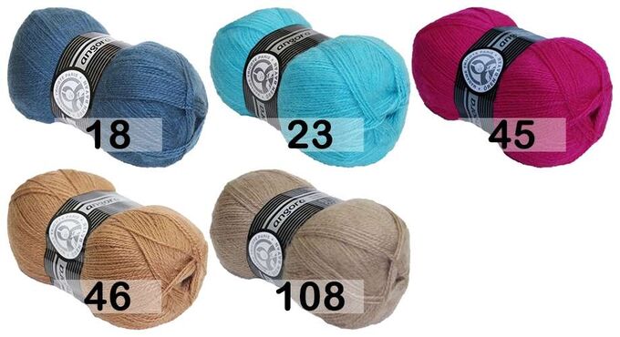 Остатки рукодельного магазина Пряжа Madame Tricote Paris Angora 40