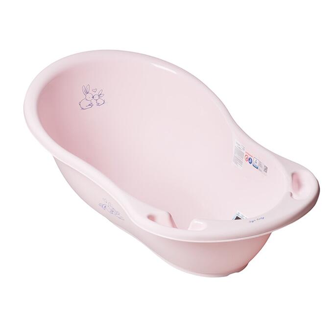 Ванна детская КРОЛИКИ 102 (Tega) KR-005 (розовая)