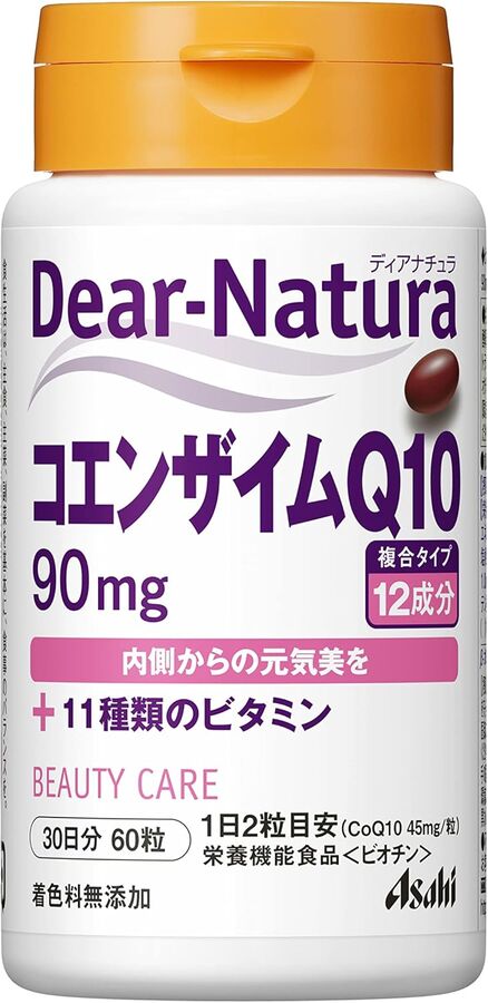 Dear-natura ASAHI Dear Natura Coenzyme Q10 Коэнзим Q10 и 11 витаминов для красоты и молодости на 30 дней
