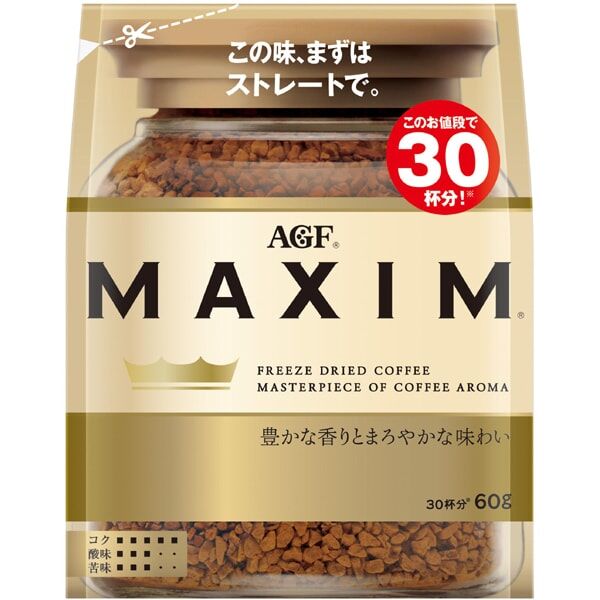 AGF Maxim - ароматный растворимый кофе