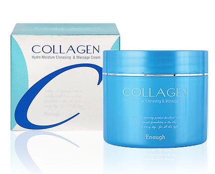 Enough Collagen hydro moisture cleansing &amp; massage ceram Очищающий массажный крем с коллагеном 300 мл.