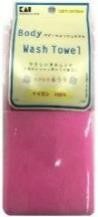 Мочалка для тела (с плотным плетением средней жесткости), 30 см х 100 см. Цвет: Пастельный розовый