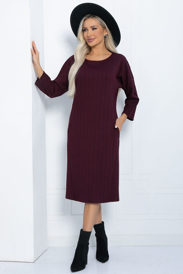 LT Collection Платье Монами (сливовое) П12282-12