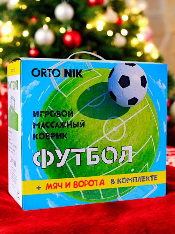 ОРТОНИК Массажный коврик &quot;ФУТБОЛ&quot; (+мяч и ворота!!!) для детей