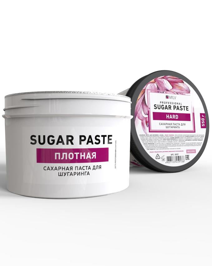 MILV Сахарная паста для шугаринга «Sugar». 550 гр. Арт.18117  ПЛОТНАЯ