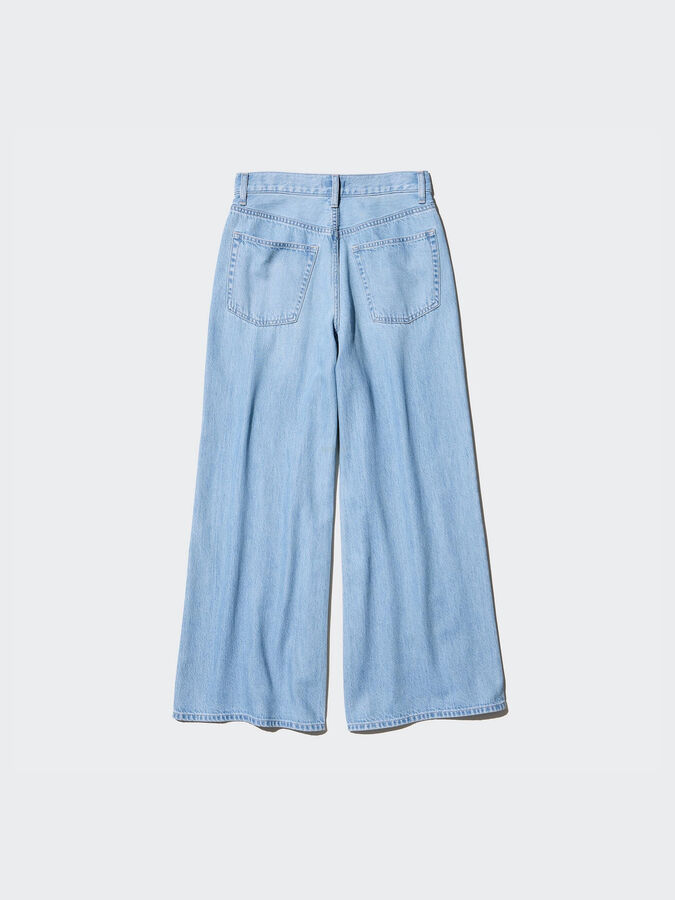 UNIQLO - широкие джинсы-клеш - 30 NATURAL