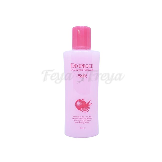 DEOPROCE HYDRO ANTIAGING POMEGRANATE TONER 380ml Антивозрастной тонер с экстрактом граната 380мл