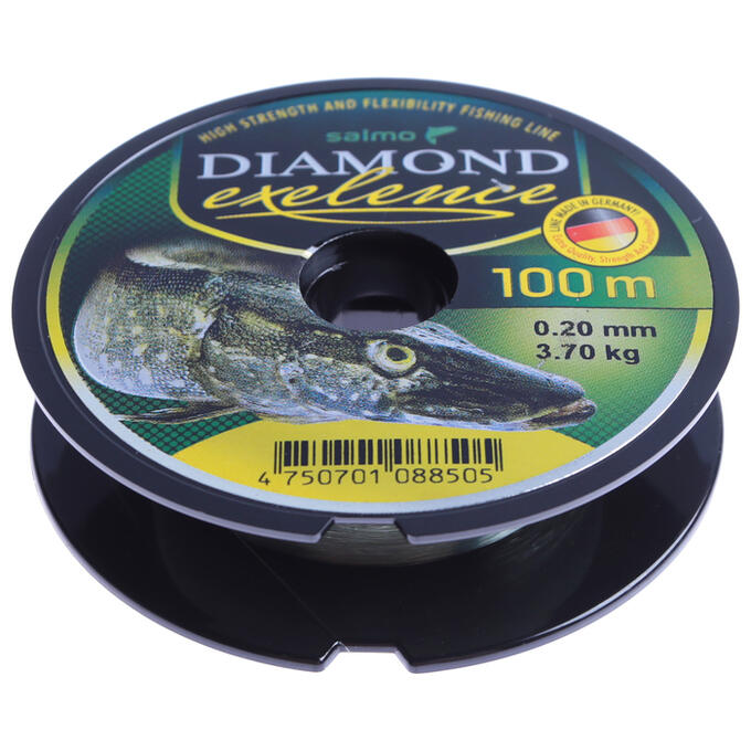 Леска моно. Salmo Diamond EXELENCE 100м 0,20мм