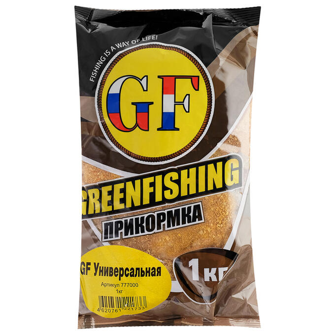 Прикормка Greenfishing GF «Универсальная» 1 кг