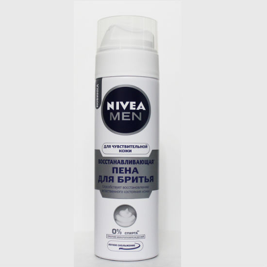NIVEA Пена для бритья Восстанавливающая для чувст.кожи
